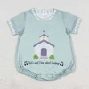 Boutique Infant Baby Boys Rompers Green Checkered Fish Print Cute Rompers New Fashion Toddler Boys Clothes Jumpsuits Wholesale 4