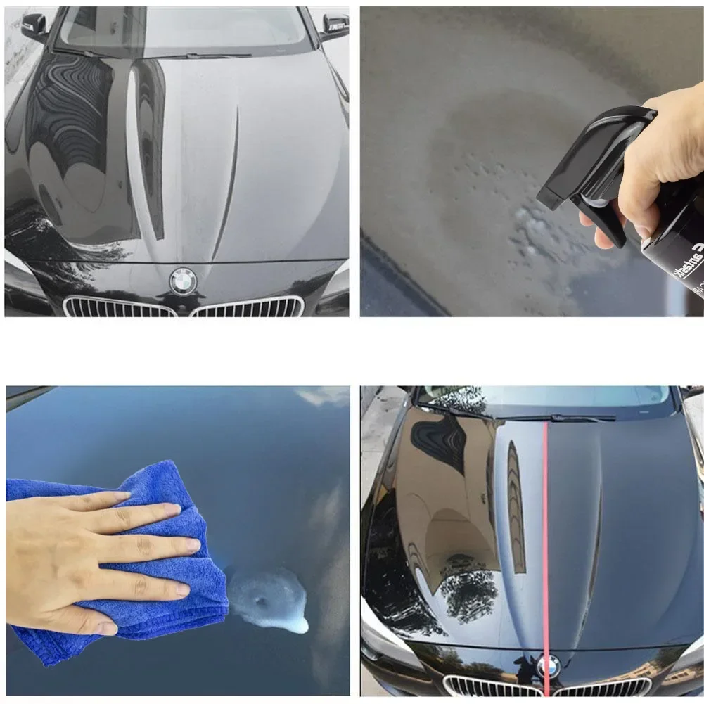 Ceramic Car Coating 500ML 9H Nano Liquid Glass Plated Crystal Hydrophobic Waterproof Polishing Paint Hardness Car Polish Wax