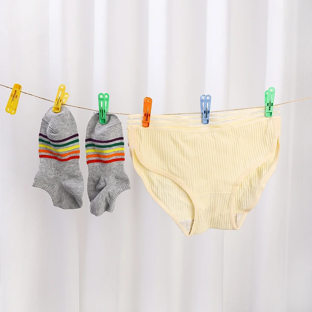 Clothes Photo Hanging Clip Plastic Clothespins Pegs Pin Laundry Household 40/20Pc