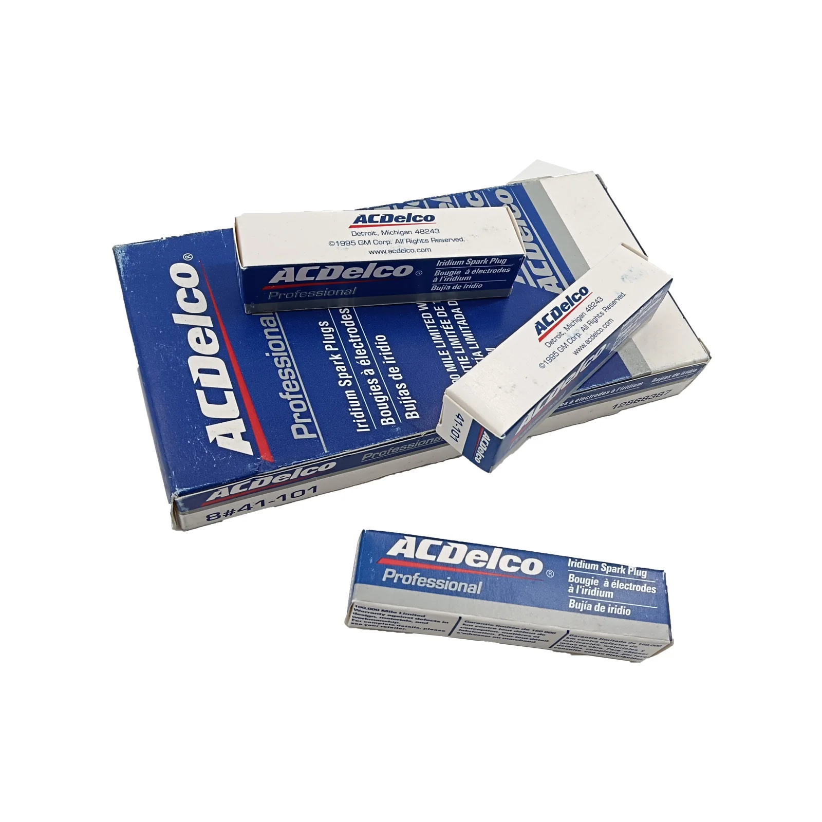

4/8Pcs 41-101 12568387 Iridium Spark Plug for Chevrolet GMC Buick Pontiac 12568387 41101
