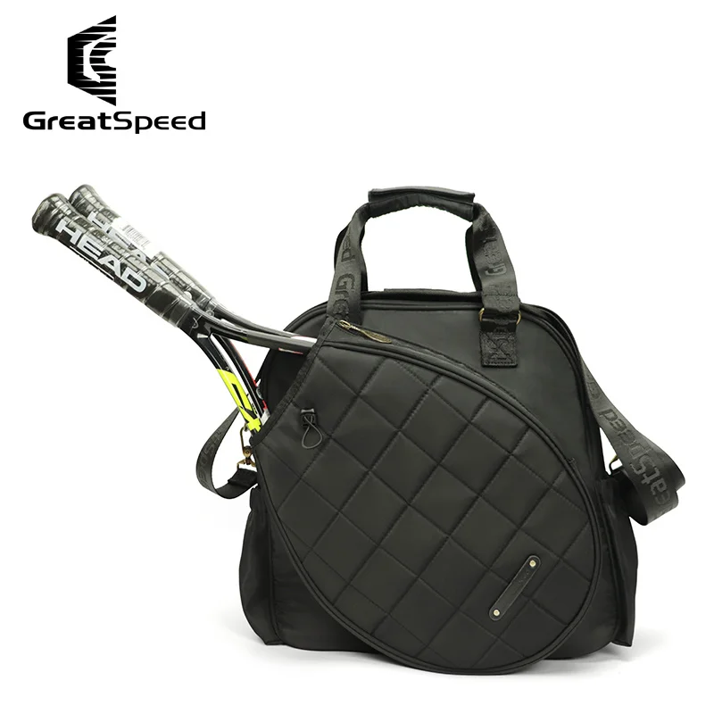 Greatspeed Male Female Backpack Tennis Bag 2024 New Badminton 2-Rackets Tennis Handbag Outdoor Tennis Racket Bag Sports Male 2