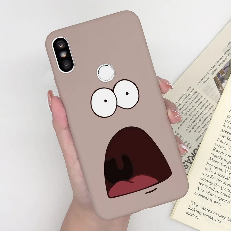 Soft Matte Cute Pattern Silicone TPU Phone Case