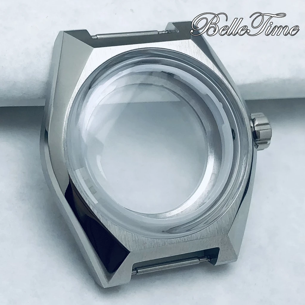 Premium 41mm Waterproof Watch Case with High-Quality Mineral Glass