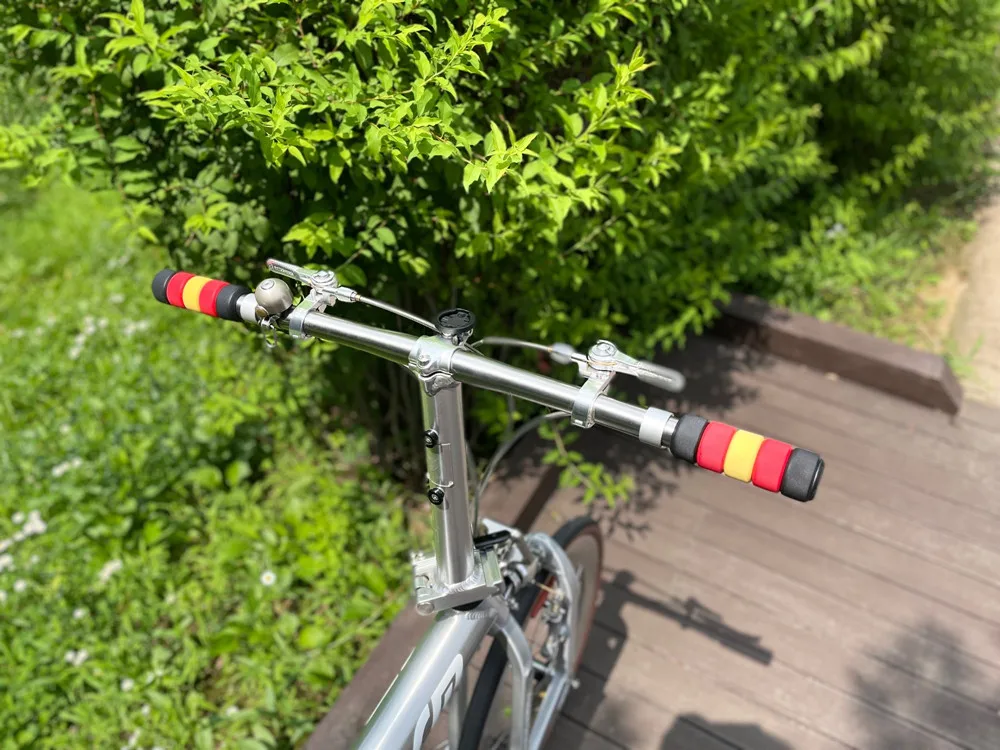 CNC Bicycle Accessories Bike Handlebar Flat Bar Titanium For Dahon Brompton MTB Handle Bar 25.4mm/31.8mm Cycling Part