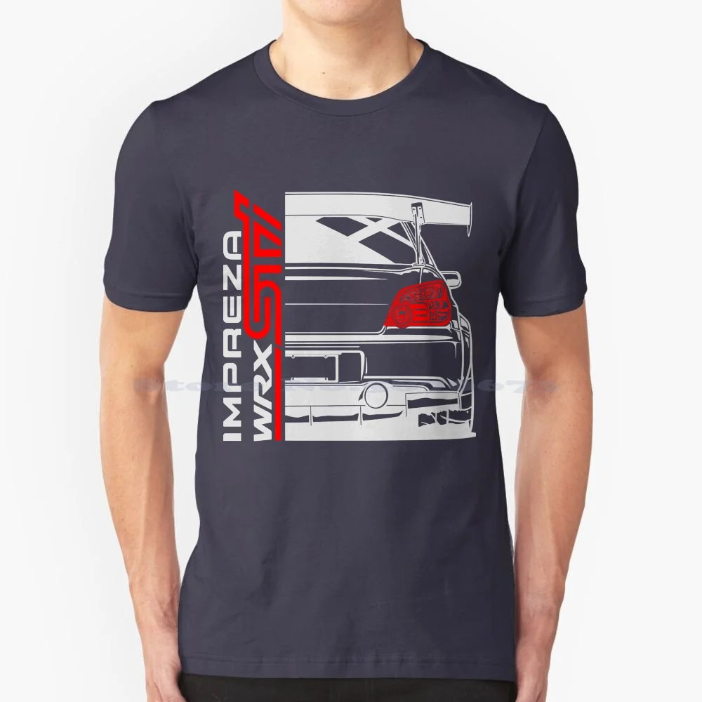 Sti Wrx T Shirt 100% Cotone Tee Racing Wrx Wrc Sti Imprza Sti Wrx Jdm Jdm Legends Jdm Classics Jdm Lovers Jdm Appassionato Jdm