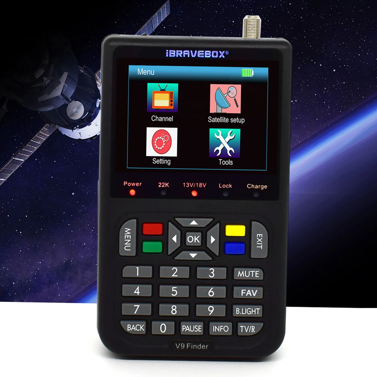 V9 Finder Digital Satellite Finder LCD Satellite Digital Signal Meter Meter
