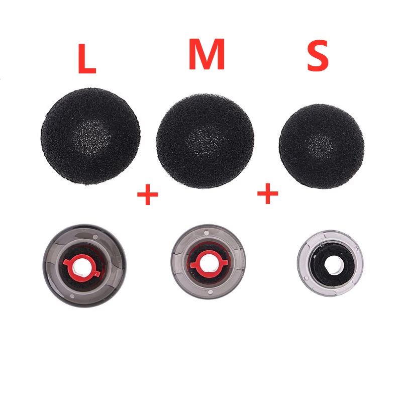 3 Set Di Punte Per Auricolari Piccoli In Silicone Durevoli Per Cuffie Plantronics Voyager 5200