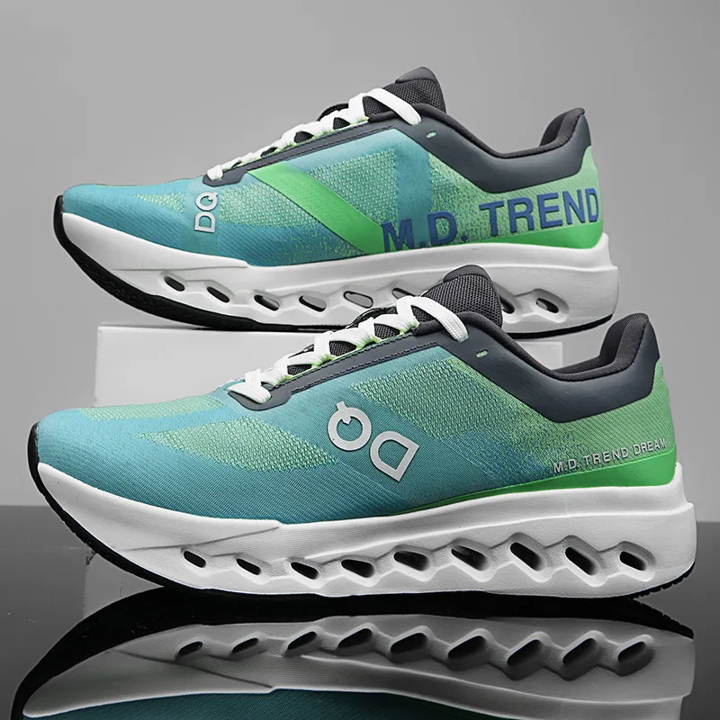 2025 جديد الرجال الرياضة ماراثون وسادة هوائية احذي...