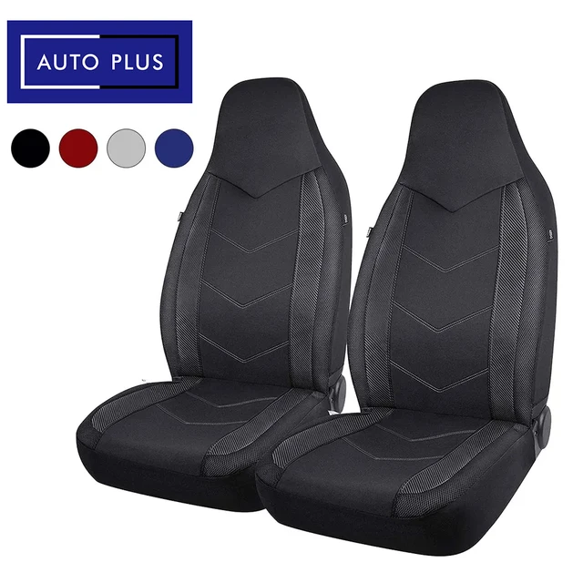 High Back Air Mesh Fabric Car Seat Covers Sporty Design Airbag Compatible Fit For Most Car Suv Truck Van Seat Cushion 1