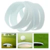 5PCS 110mm Golf Putting Green Hole Cup Rings Training Aid Outdoor Golf White PP Plastic Putting Cup Rings Sports Equipments 4