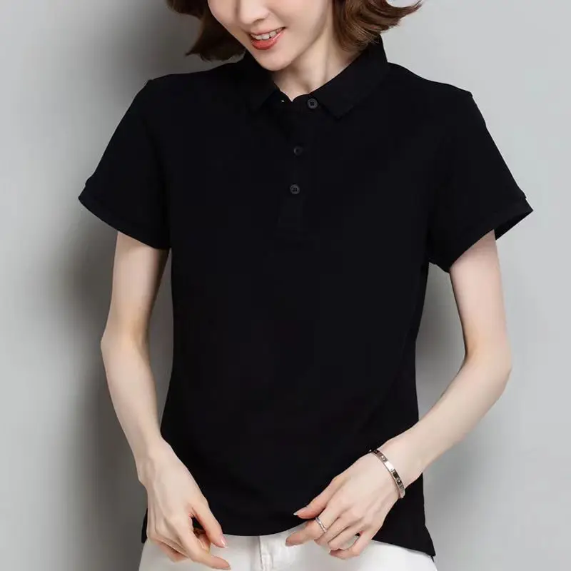 Summer MAGCOMSEN Womens Golf Tennis Shirts Lightweight Short Sleeve Summer Polo T-shirts UPF 50+Polo Collared Shirts Athlet
