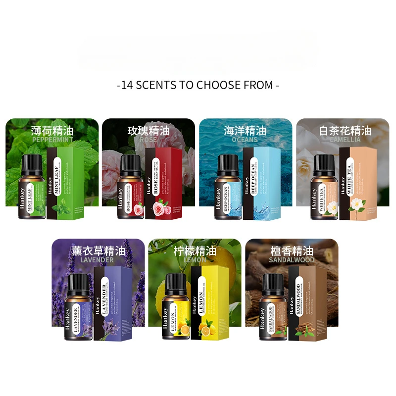 Home Fragrance Products 10ml Water-Soluble Aromatherapy Oil Multiple Scents Cozy Home Atmosphere Humidifiers & Flameless Diffusers