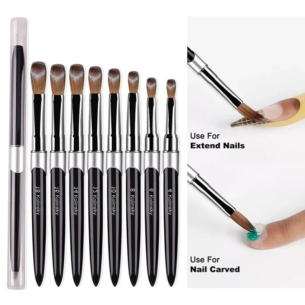 Nail Art Brushes Kolinsky Hair Nail Brush