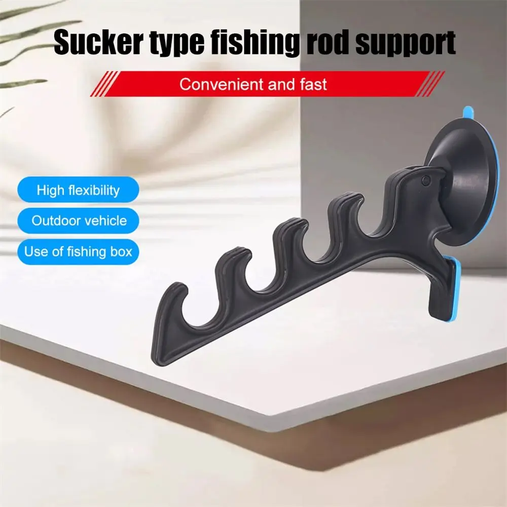 2Pcs Fishing Rod Racks Car Fishing Rod Holder Wall Mount Fishing Pole Rack  With Suction Cup Fish Tackle Pesca Iscas Tools - AliExpress