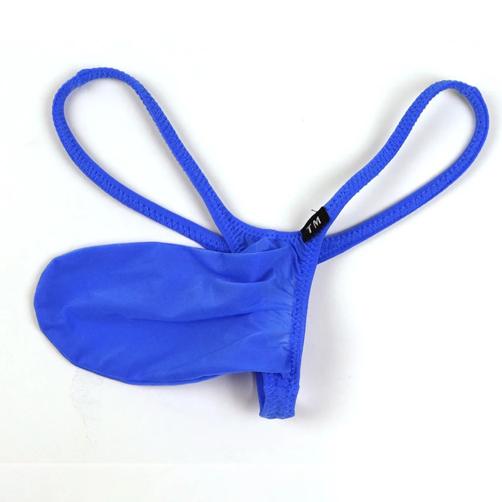 Men Sexy Bulge Pouch T-back Sexy Tоy Mens Thong Breathable Low-waist T-pant Brazilian Underwear Quick DryG-string Unisex Panties