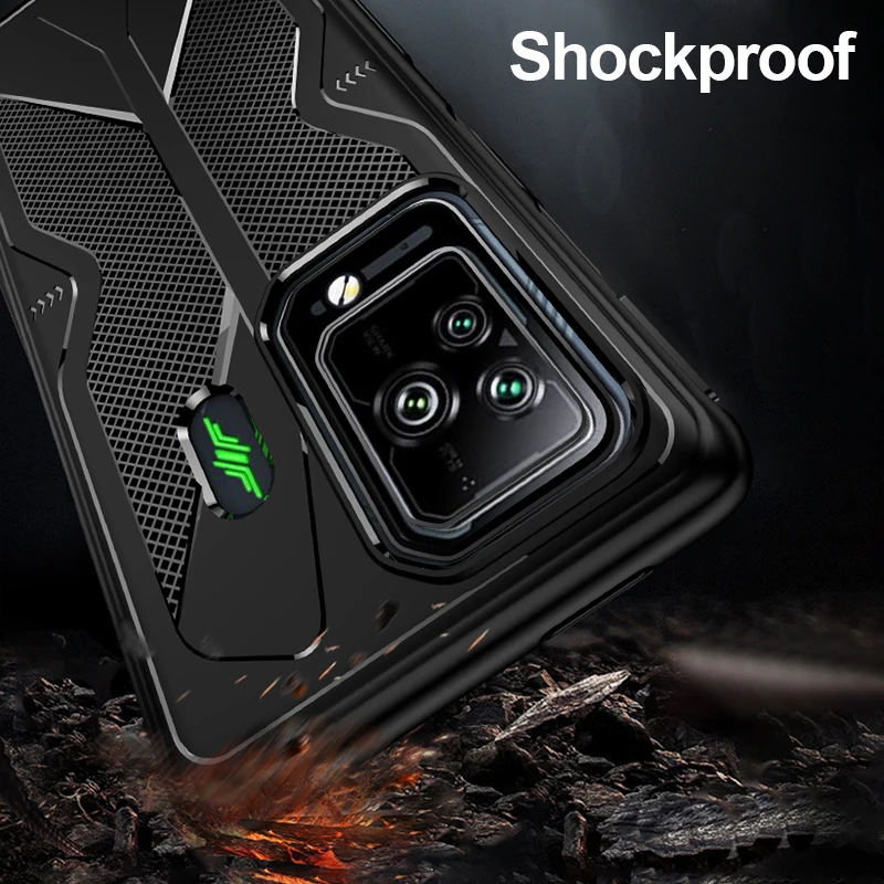 Shockproof Gaming Cooling Silicone TPU Soft Back Cover