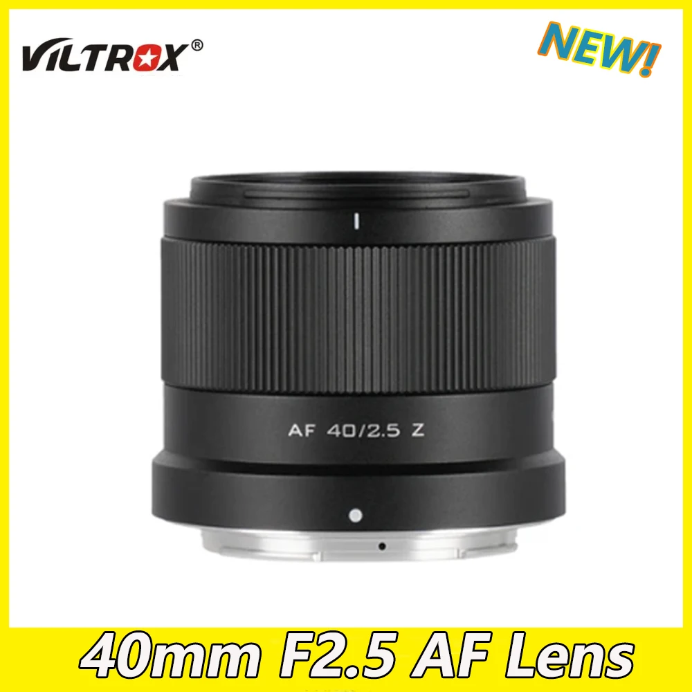 

VILTROX 40 мм F2.5 Автофокус полная Рамка объектива для камеры Nikon Z Z6 Z7 Z50 Z5 Z6II Z7II Z9 Z50 ZF Крепление камеры