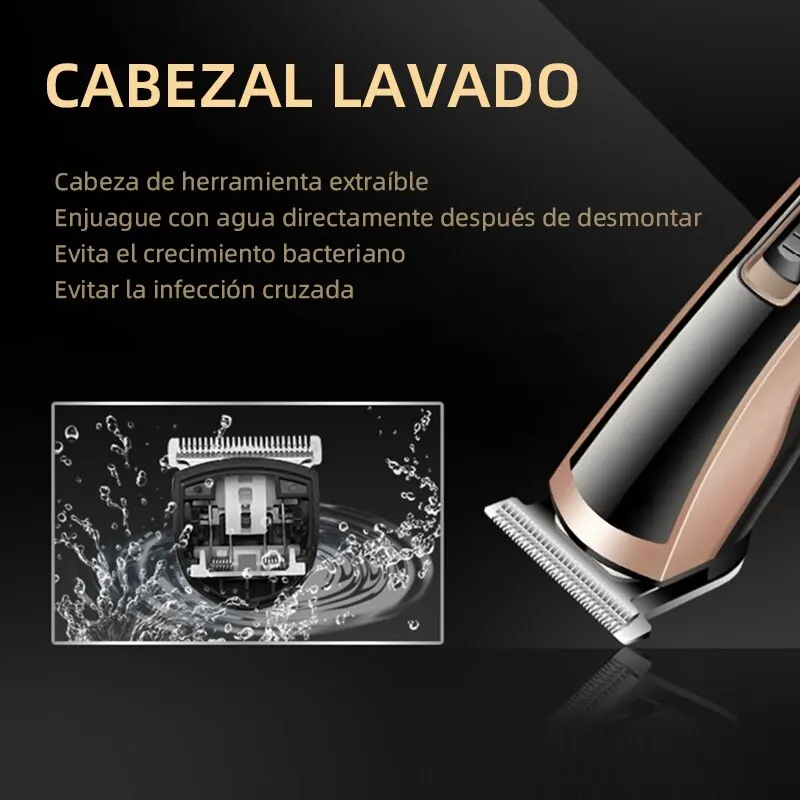 Hair Clipper Kemei-418 Electric Hair Clipper Rechargeable Baby Hair Clipper Styling Tool Original Grooming Cordless for Men 418
