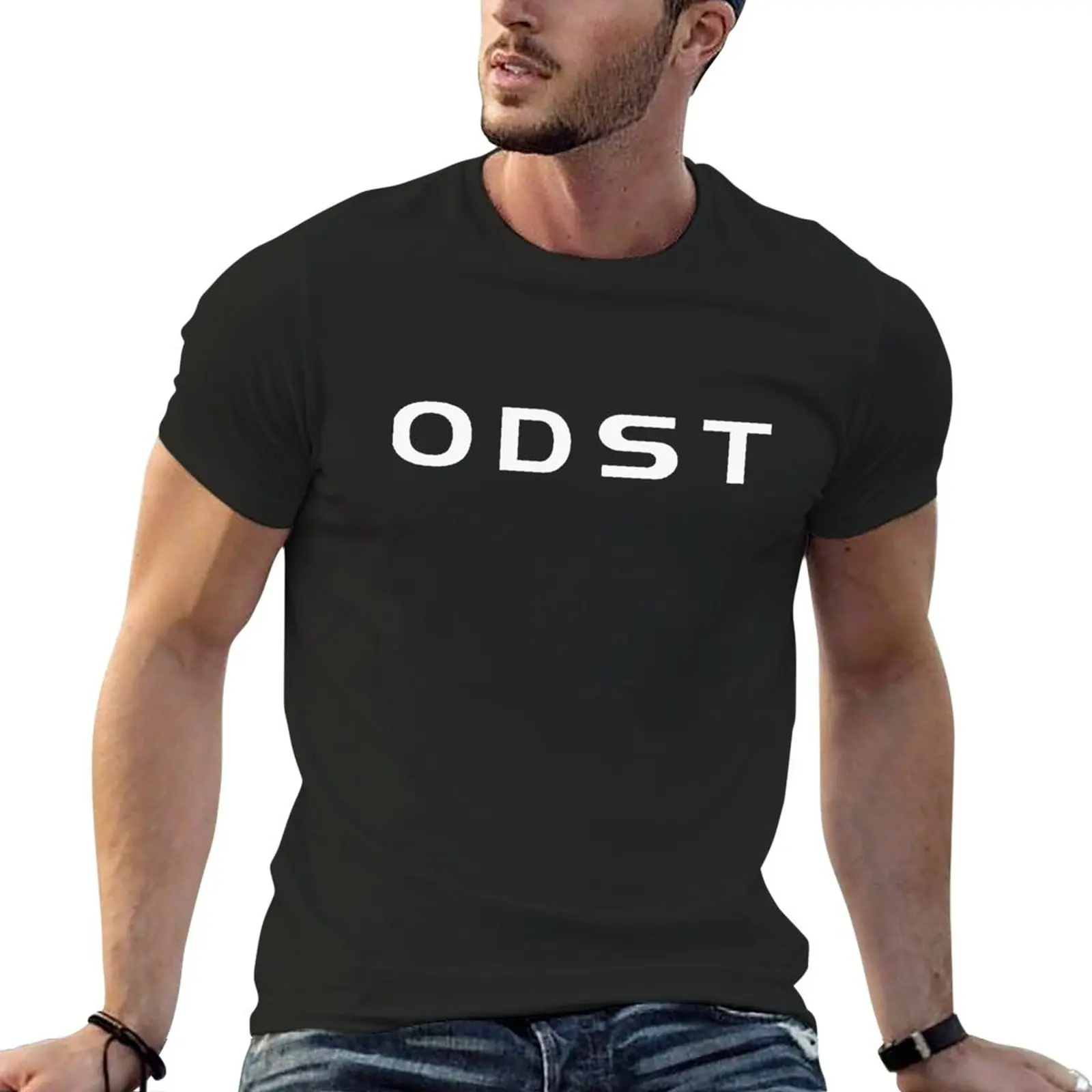 

New ODST Physical Training T-Shirt anime clothes Short sleeve oversized t shirts plus size tops Men's t-shirt