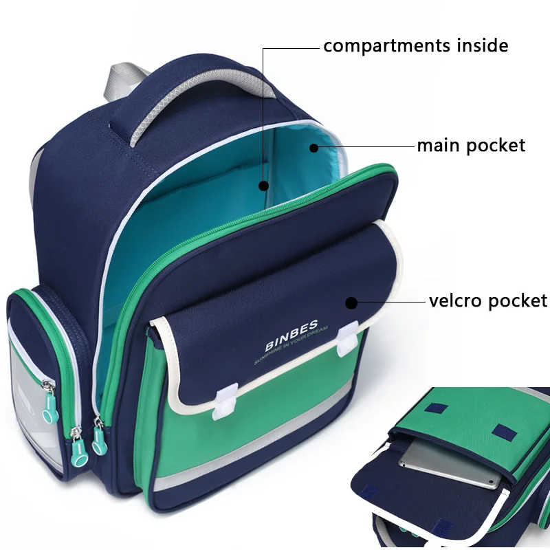 정형외과 어린이 가방, 나일론 학교 가방, 초등 학교 책가방, Mochila