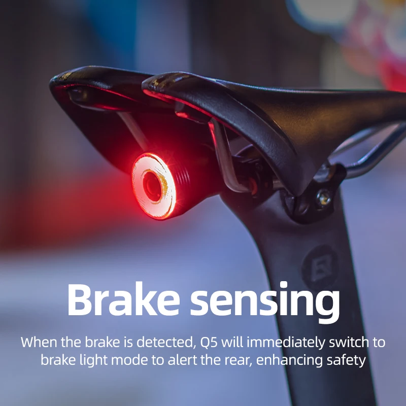 Luci Bicicletta Luci Posteriori Bicicletta Led WIND&MOON WT06S