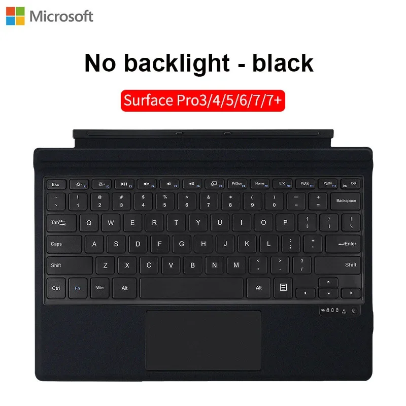 Teclado sem Fio Destacável com Trackpad Retroiluminação Rgb Surface Pro 13 Polegada Pro x - Imagem 2