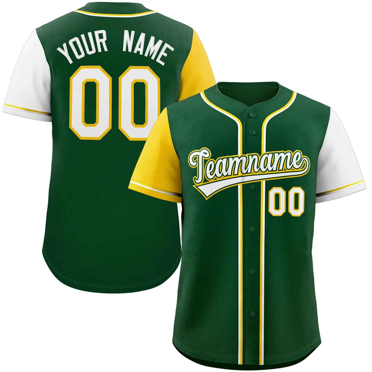 thumbnail image 1 of Camisetas de béisbol personalizadas de manga corta con botones y nombre y número impresos personalizados para adultos y jóvenes que practican estilo libre al aire libre, 1 of 4