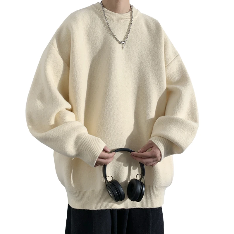 2025 سترة كشميرية الرجال سترة الخريف الشتاء Hombre...