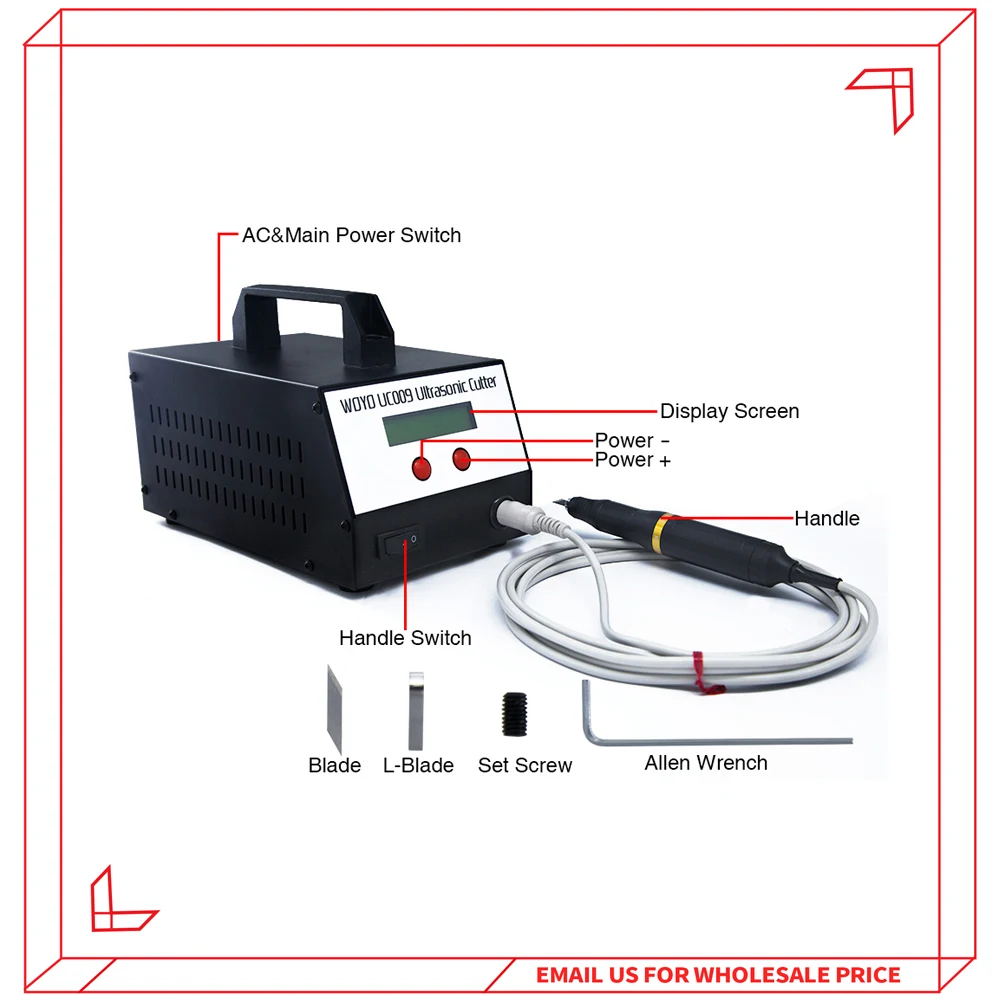 WOYO UC009 Ultrasonic Handy Cutter 39.5KHz Precision Industrial