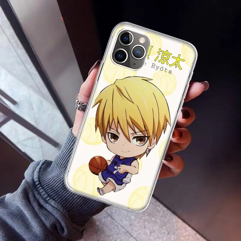Kuroko Basketball Anime Soft TPU Back Cover Phone Case