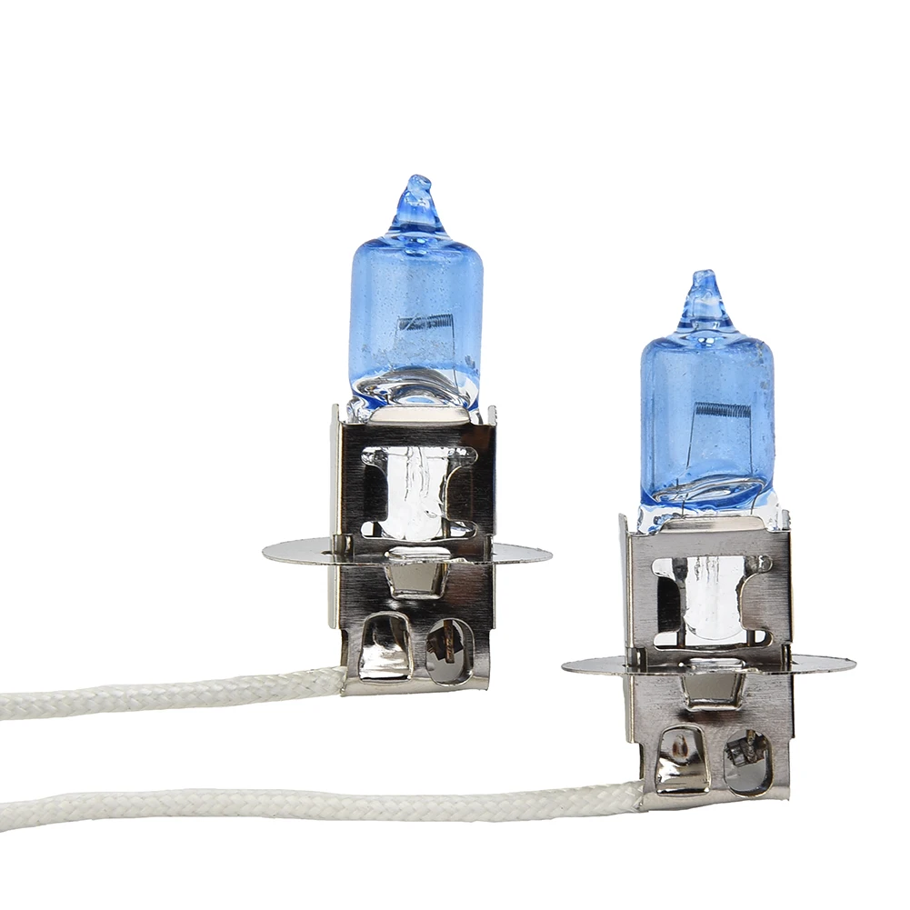 

Fog Light Car Bulb Front Left&Right 100W 12v Lamps Set Spotlight White Xenon Look 453 Socket Halogen Headlight