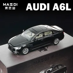 1:64 Audi A6 Static Simulation Alloy Car Model Toy Display Gift (A6L C7)