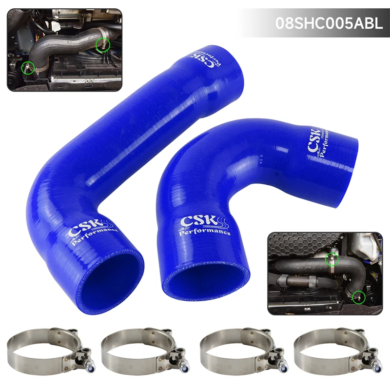 Kit Fascette Stringitubo Di Aspirazione Intercooler In Silicone Per Audi A3/S3 / Vw Golf Gti R Mk7 1.8T 2.0T Tsi