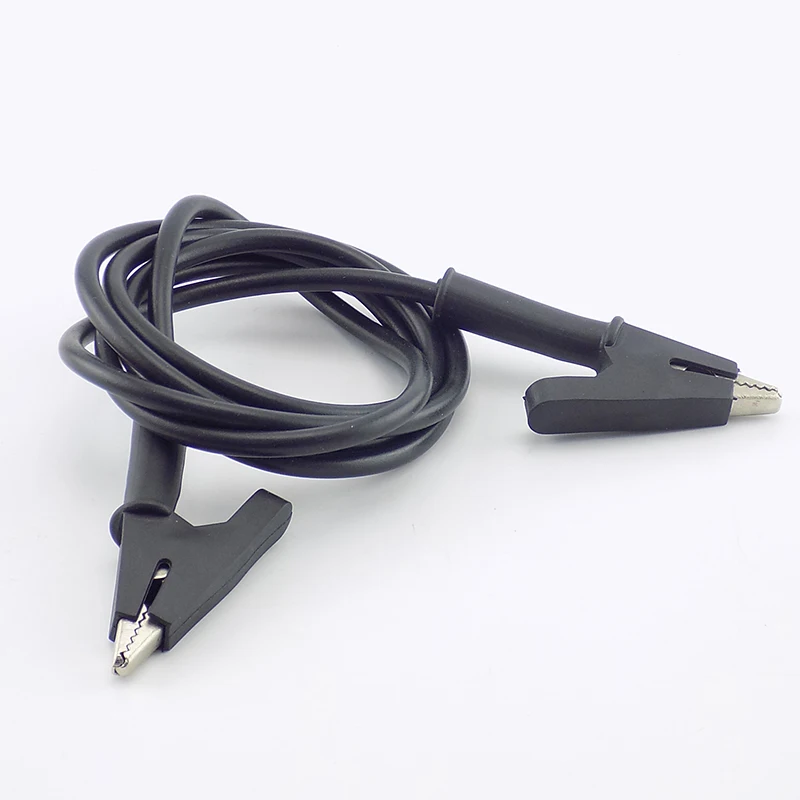 Alligator Clips Electric Test Clamp Test Clip Test Leads Electrical Clamp Dual Head Wire Jumper