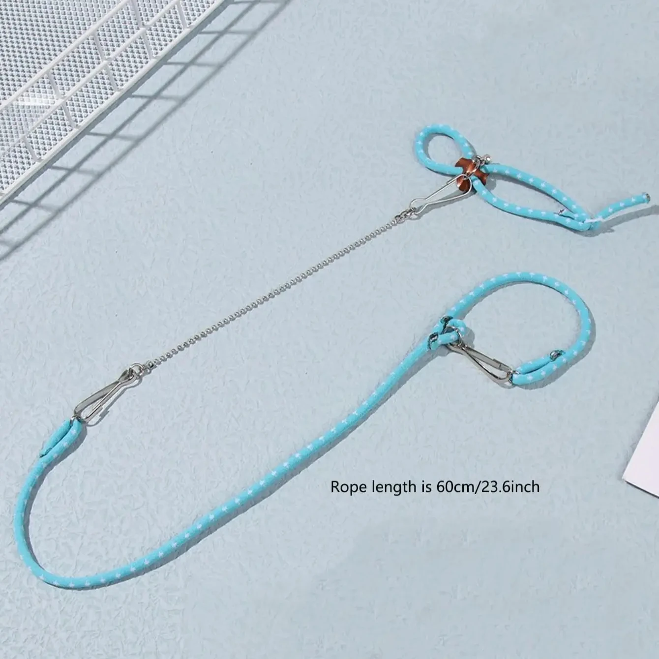 1pc-Small Pet Harness And Leash Set - Secure, Comfortable Vest For Hamsters, Mice & Squirrels