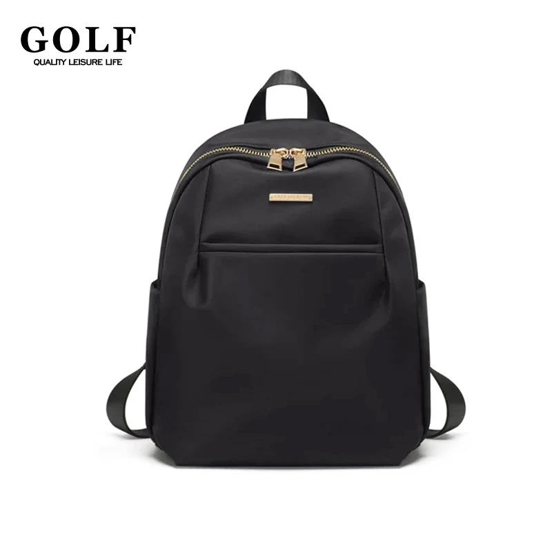 GOLF Green Backpack Small Women Black Backpack Bags Simple Elegant Oxford Back Pack Fashion Shoulder Bags Cheap Woman Bag Deals 2