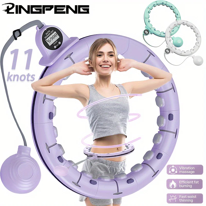 Intelligent Hoops Waist Tightening and Beauty Tool With Detachable Counting Fitness Specific Weight-bearing Hula Exercise Hoop fitness hoop