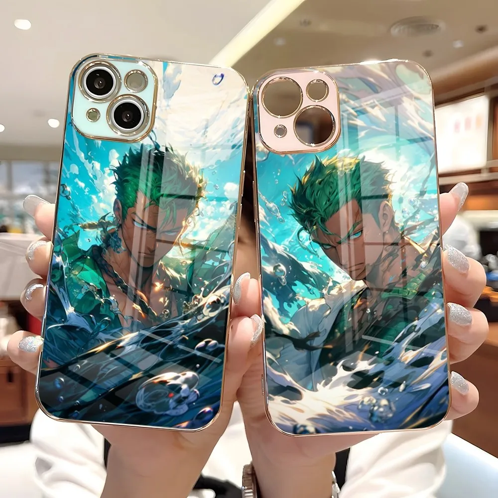 Custodia Per Telefono Pirate Monkey D Rufy Roronoa Zoro Per Samsung S24 S23 S22 S21 S20 S20Fe S10 Plus Custodia In Silicone Elettrolitico