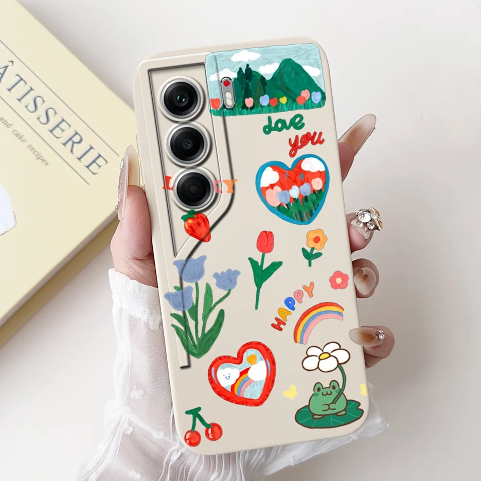 Luxury Art Painted Shockproof Phone Case with Soft s