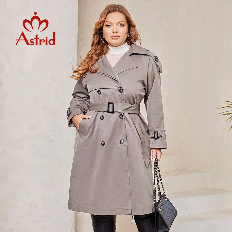 Trench Coat Spring Jackets Womens Plus Size 2020 Factory Direct