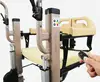 Medical Safety Electric Patient Transfer Lift Chair Adjustable Commode Chair With Controller 3
