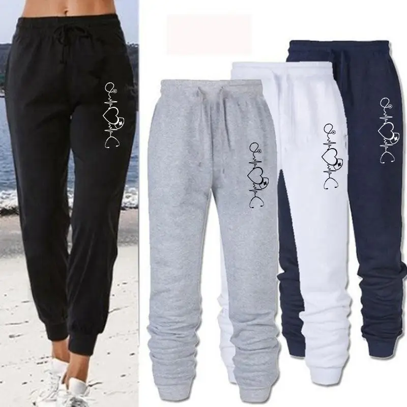 

Womens Sweatpants Trending Queen Print Jogging Pants Joggers Women Casual Pants Loose Soft and Comfortable Sweat Pants