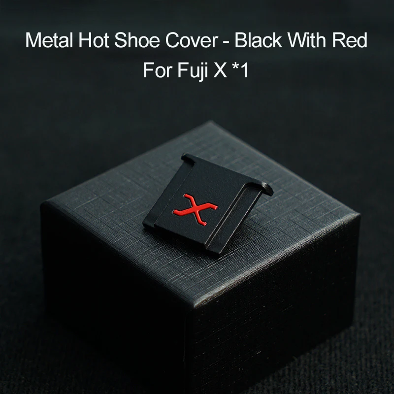 Black with Red X