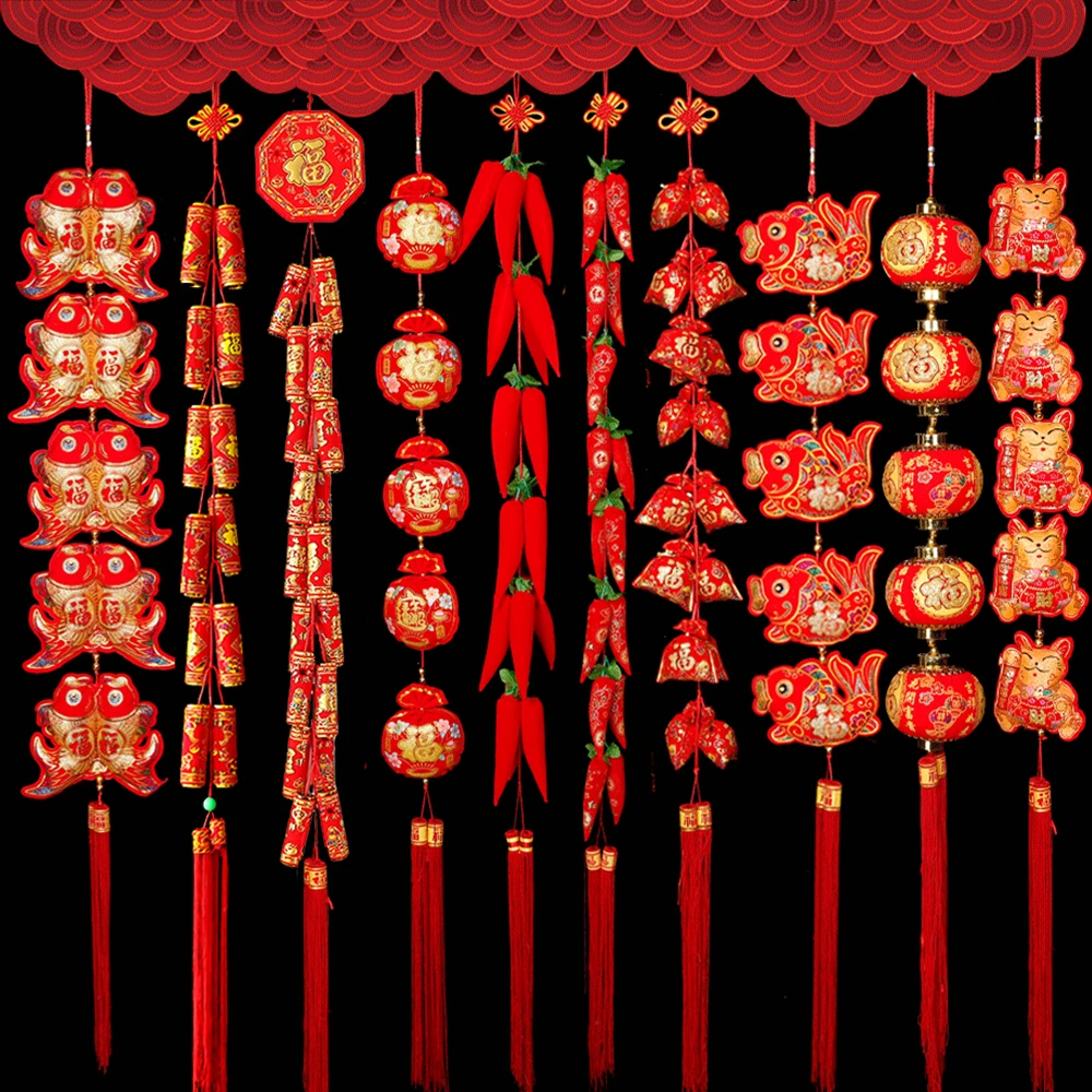 Making Chinese New Year Firecracker Decorations