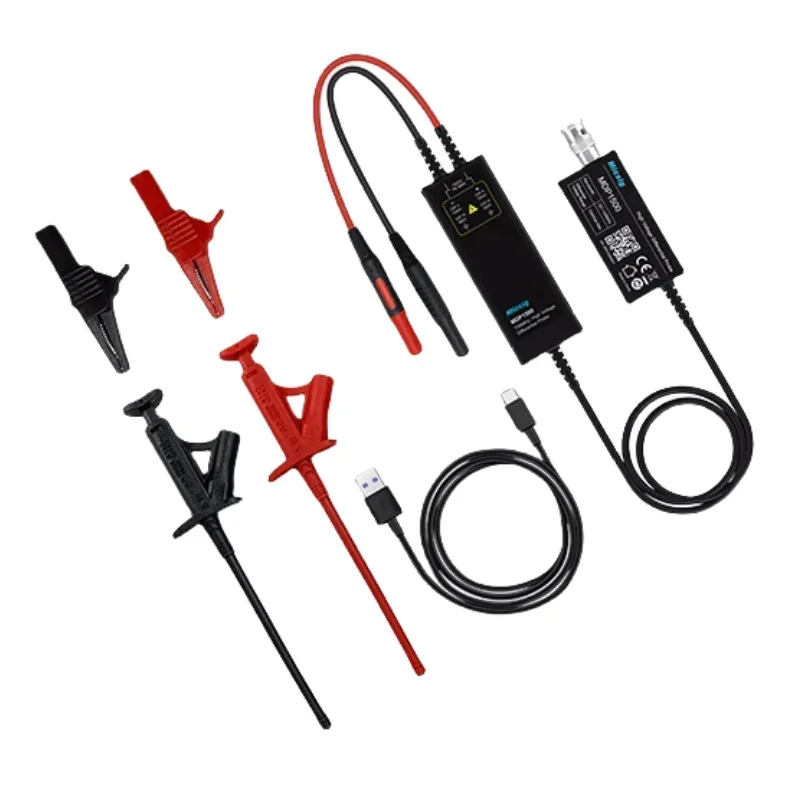 

High Voltage Differential Probe MDP3003 with SigOFIT™ Tech, 300MHz Bandwidth, and 3000Vpk for BNC PORT Oscilloscope