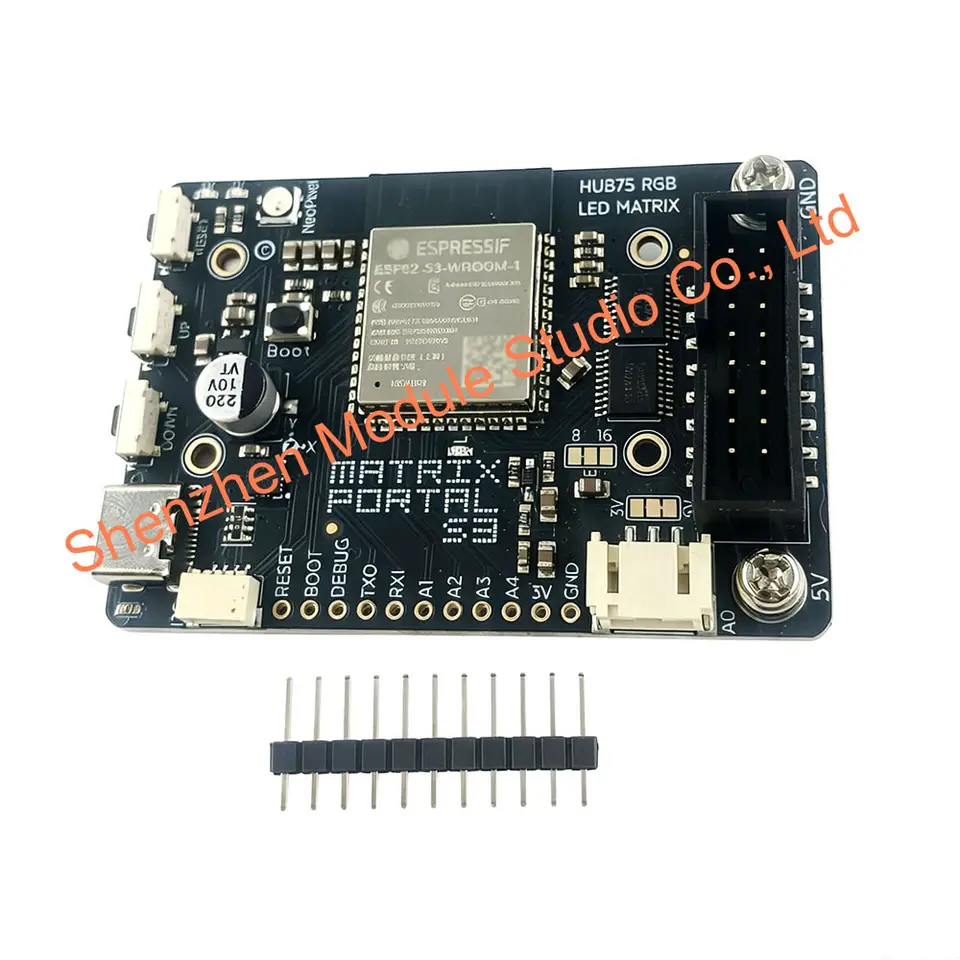 5778 ESP32-S3 RGB LED Matrix Display Controller Module WiFi BT USB-C for HUB-75 Panels 16x32 to 64x64 image 4