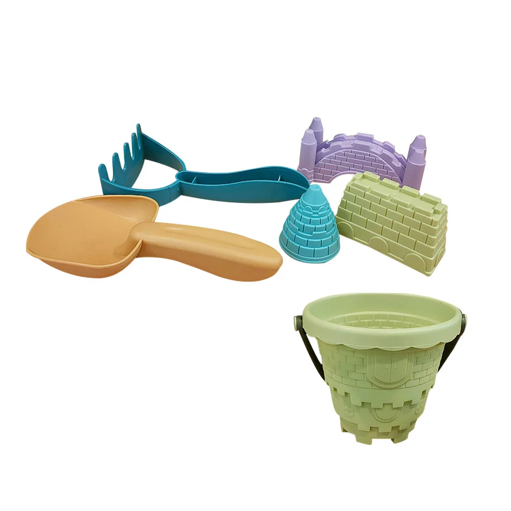 

Summer Toddler Toys Sand Castle Beach Bucket Childrens Playing Set Sandcastle Plastic Kid Plaything