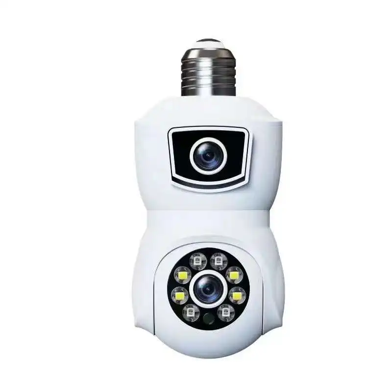icam365/V380Pro 4MP Dual Lens E27 Lamp Head Socket Full Color Wireless PTZ IP Dome Camera Intercom Security CCTV Baby Monitor 2
