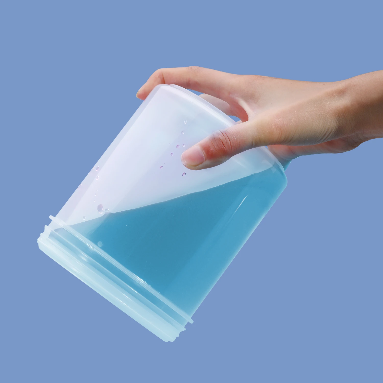 Jarras De Almacenamiento De Plástico Transparente 300 Ml | Herméticas, Sin BPA | Set De 4, 6, 8, 12 O 24 Unidades