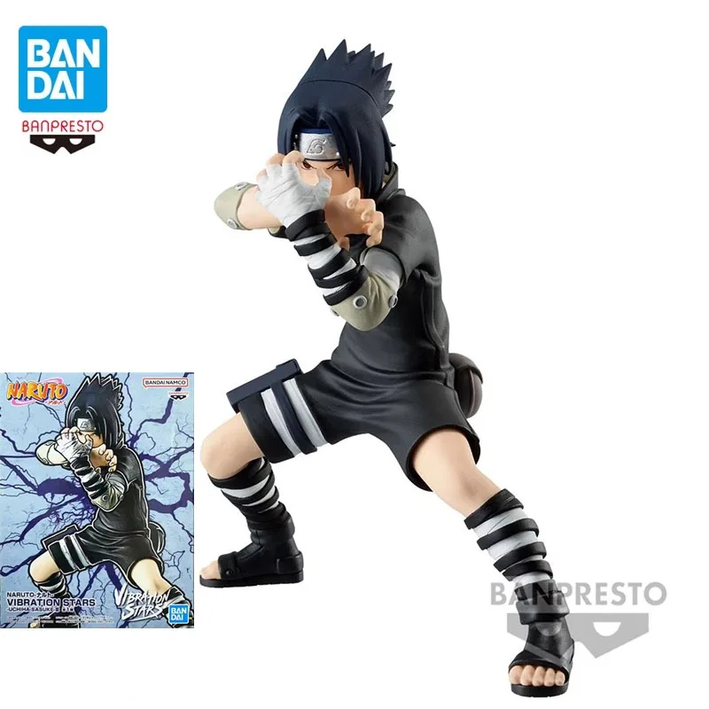 

Фигурки героев аниме BANDAI, подлинные виброзвезды Наруто, Uchiha Sasuke III, игрушки для мальчиков и девочек, подарок для детей, Коллекционная модель